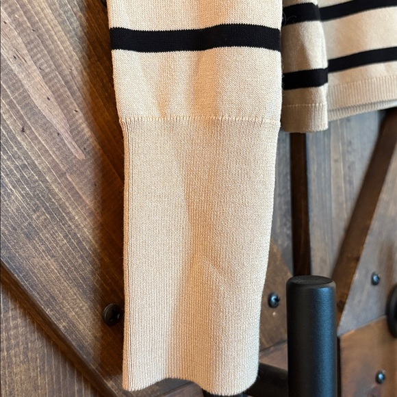 Express Beige and Black Knit Top - Picture 10 of 16